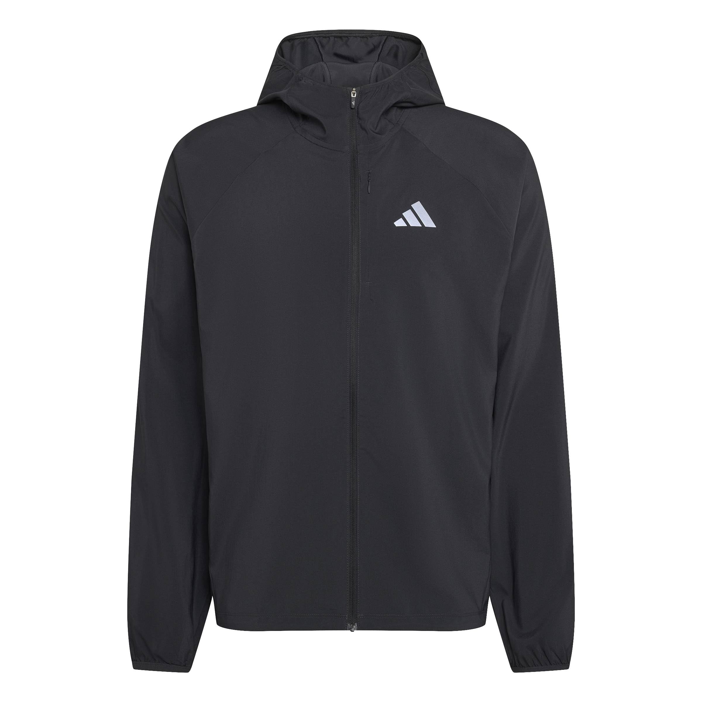adidas Men's Adi365 Running Essentials Coat, carbon, S