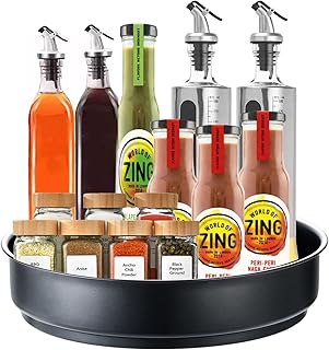 Sponsored Ad - SIMCAS Lazy Susan Turntable for Cabinet, Non-Skid Stainless Lazy Suan Organizer for Kitchen Countertop, Ref...
