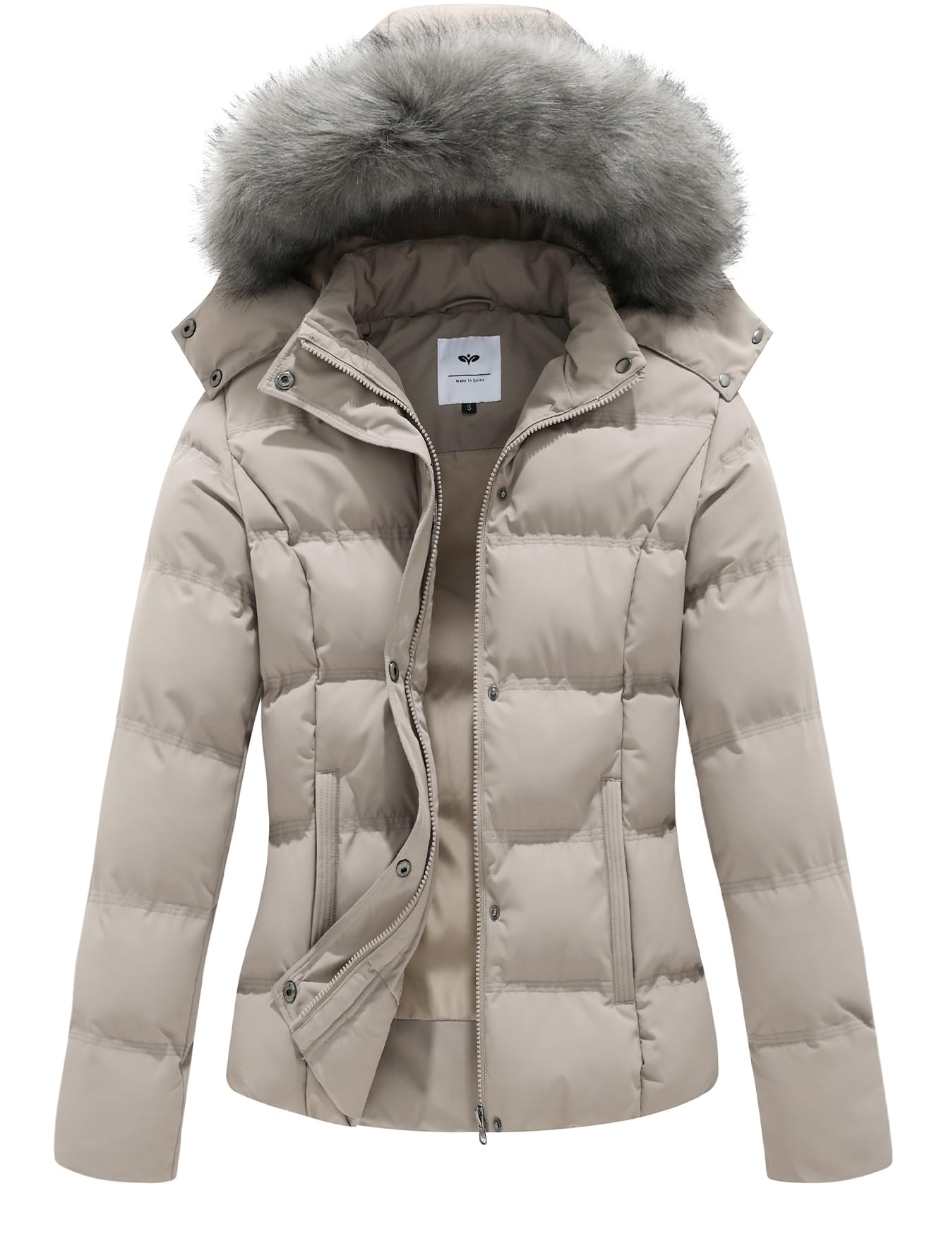 GGleaf Women's Hooded Warm Winter Coat