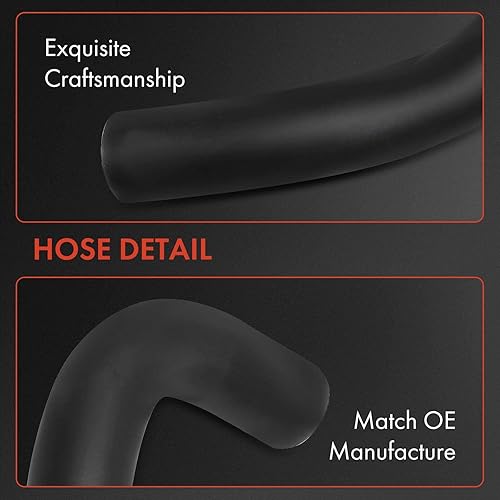 Miniatura 5 de A-Premium Depósito de dirección asistidalínea de succión conjunto de manguera compatible con Honda CR-V CRV 2005 2006, 2.4L, depósito a bomba