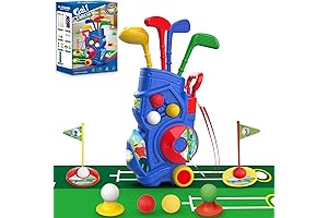 Kids Golf Toy Set: Putt Like a Pro with this Upgraded Set for Ages 3-5+