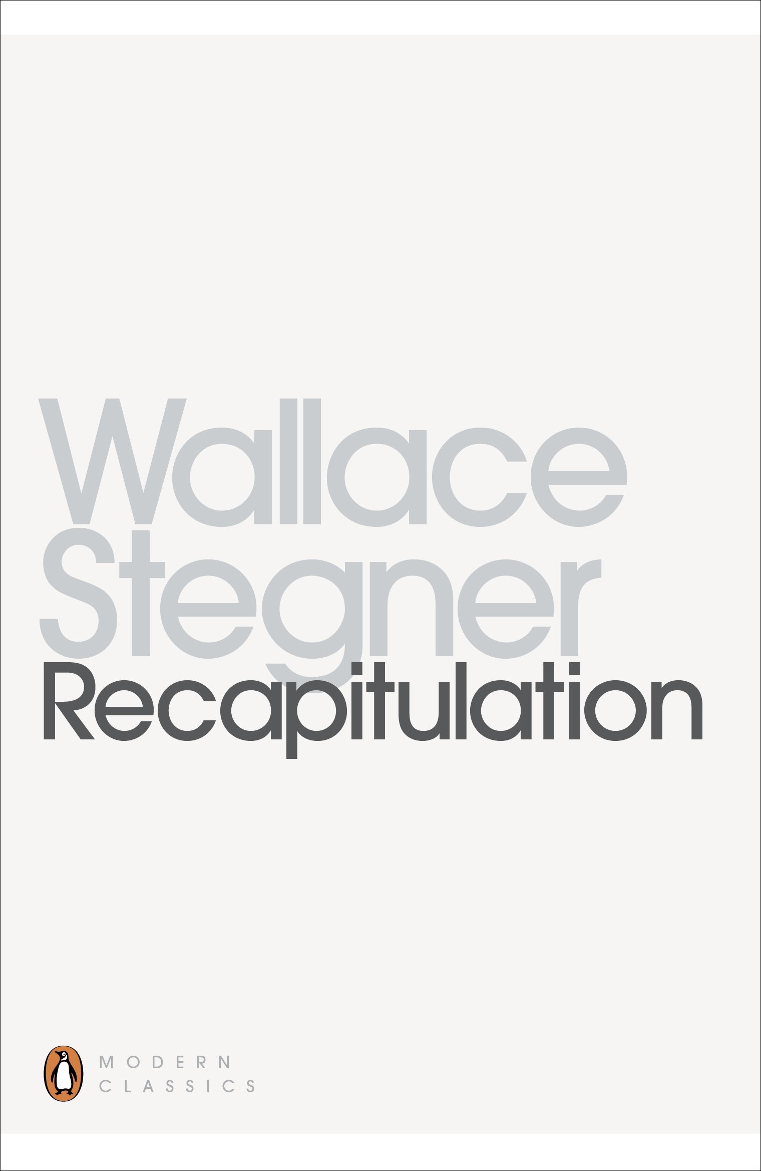 Recapitulation (Penguin Modern Classics)