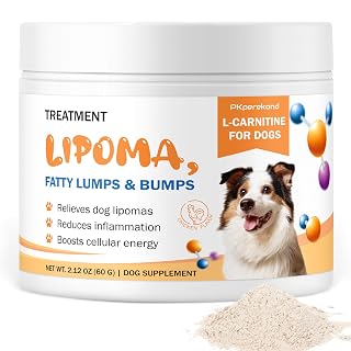 Dog Lipoma Treatment, L-Carnitine Supplement for Dogs, Helps Shrink Fatty Lumps and Bumps Naturally, Boosts Buddy Energy and Vitality, Guard Dogs Overall Wellness to Reduce Lipomas - Amazon product rated Grade A