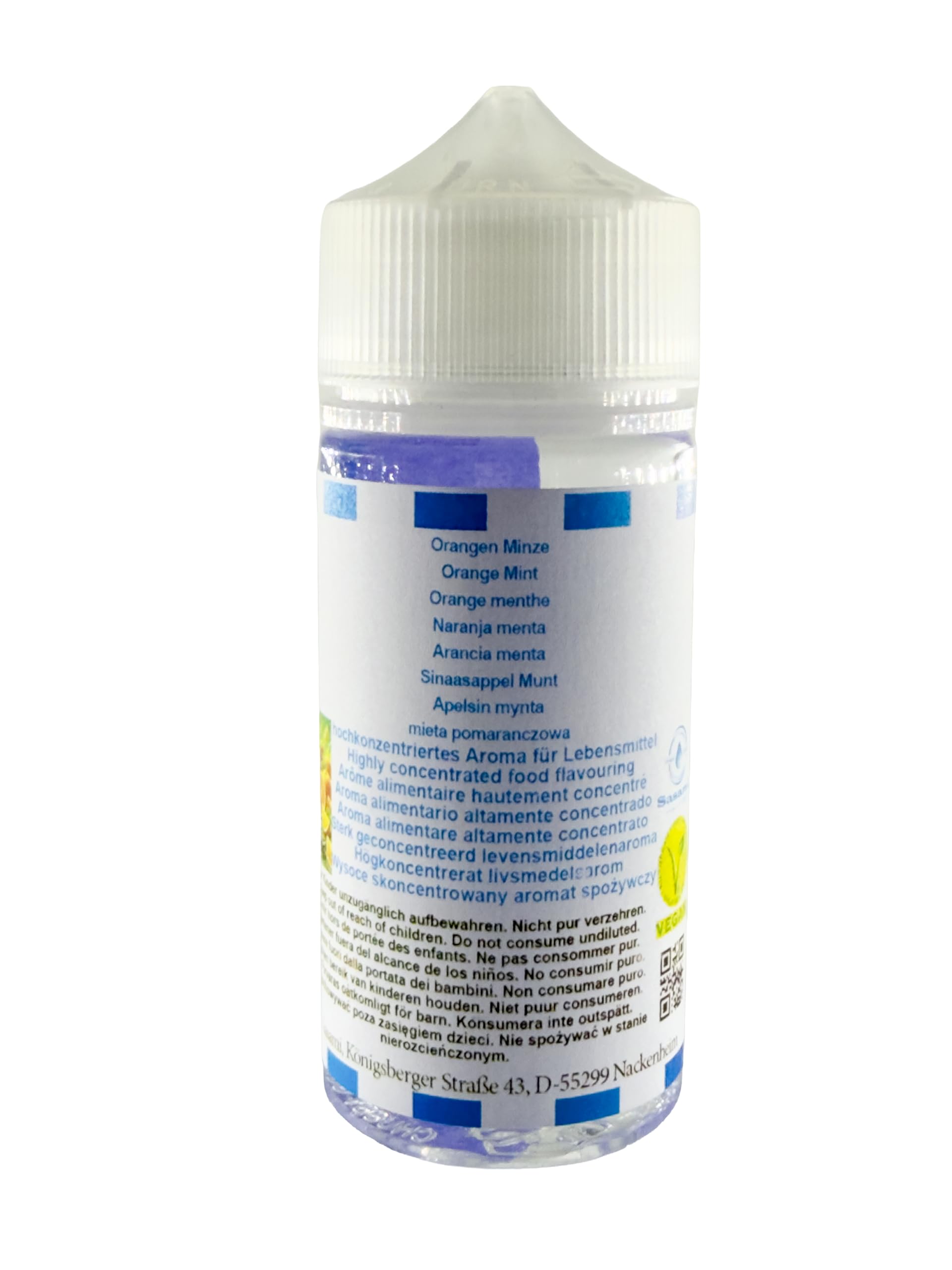 Orange Ice Aromat Koncentrat - wegański - Sasami - 100ml