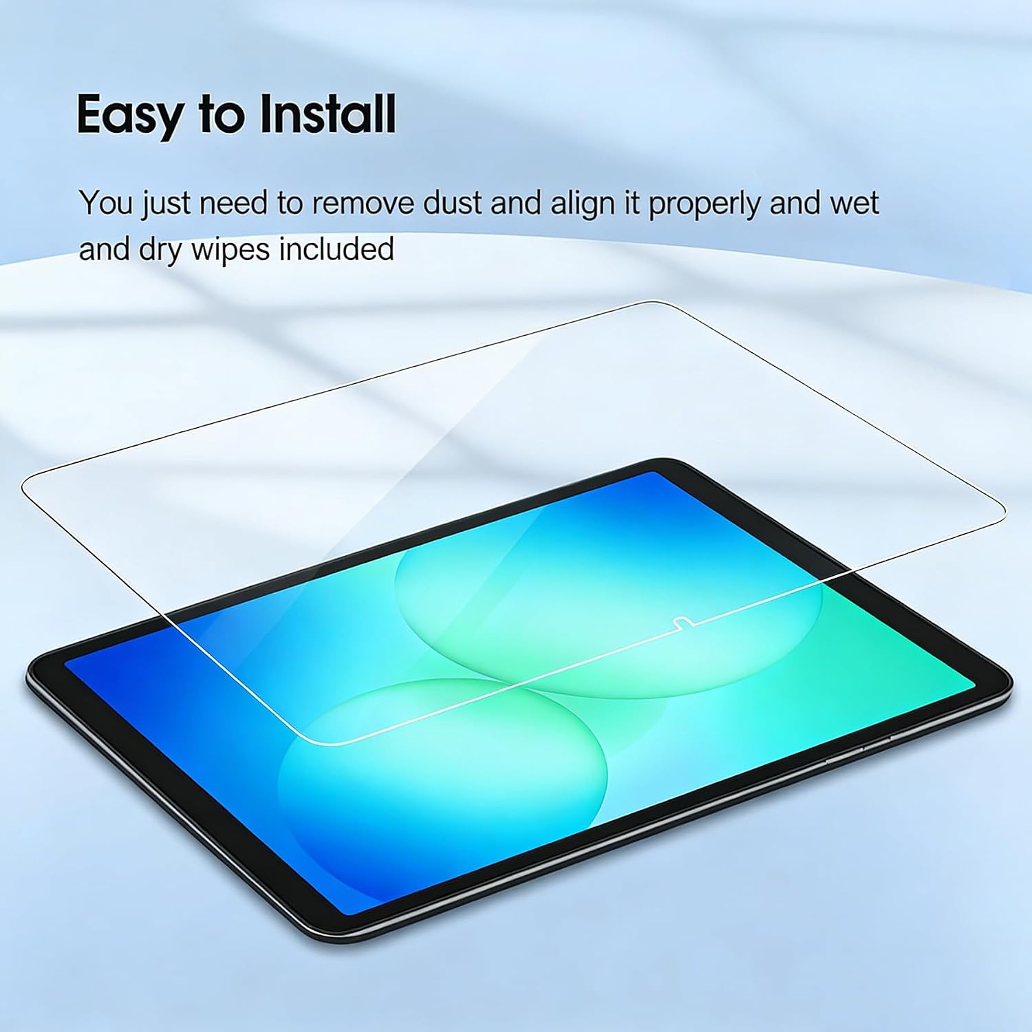 2 Pack Screen Protector for Galaxy Tab A11 Plus 2025 / Tab A9 Plus 11 Inch 2023, HD Tempered Glass 9H Film Guard for Tab A11+ / A9+ 5G 11"(SM-X230/X235/236B/X210/X216/X218)