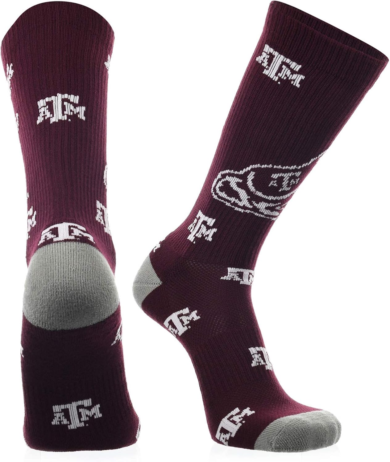 TCK Mayhem Crew Socks Calf Length Sock Mens Game Day Socks