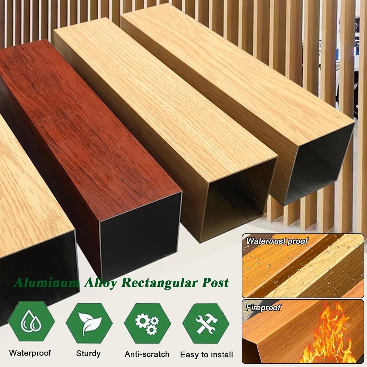 Separatore Ambienti da Pavimento a Soffitto, Set 10 Pannelli con Montanti Metallo & Accessori Completi(180cm/70.8in/5.9ft)