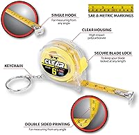 Vista 2 de Performance Tool W5046 - Cinta métrica transparente de 6 x 1/2 pulgadas