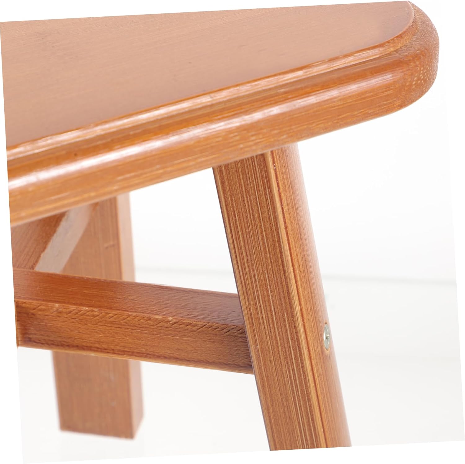 Wooden Stool for Home Use Lightweight Low Stool for Shoe Changing Stylish Solid Wood Footstool for Adults and Boys and Girls Versatile for Living Room Bathroom and Bedroom