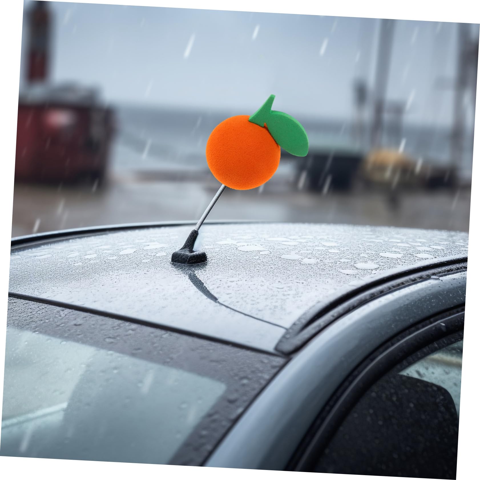 Iplusmile Décoration D'antenne Pour Voiture Eva Imperméable Balle Décorative Automobile Accessoire Extérieur Usage Toutes Saisons Tout Véhicule