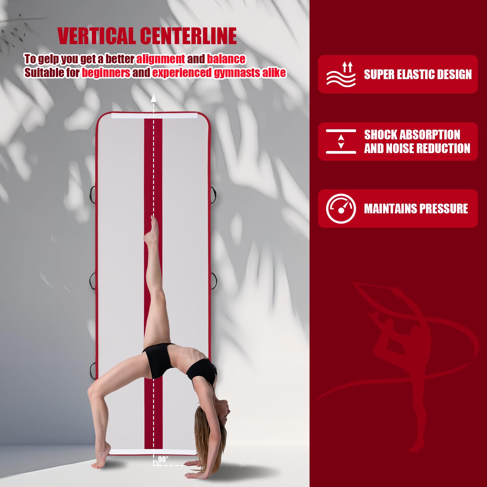 Tapis pédagogique roue pour la gymnastique | Educ’Gym