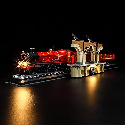 Kit de luces LED compatible con Lego Hogwarts Express Collector's Edition - Juego de iluminación para modelo de construcción 76405 (juego de modelos