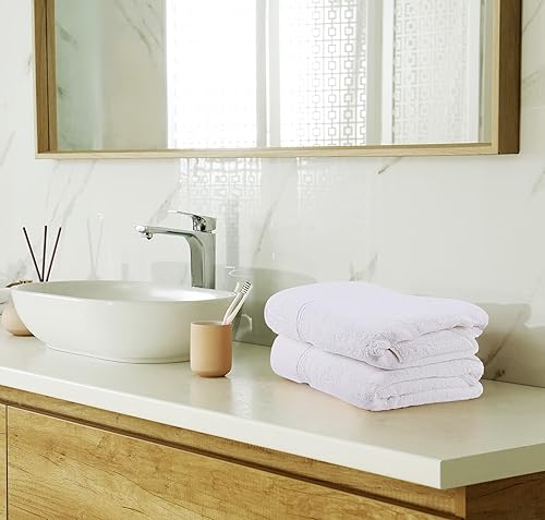 Vista 63 de Utopia Towels - Juego de toallas de 8 piezas, 2 toallas de baño, 2 toallas de mano y 4 para la cara, 100% algodón hilado en anillo, 600 GSM, Azul