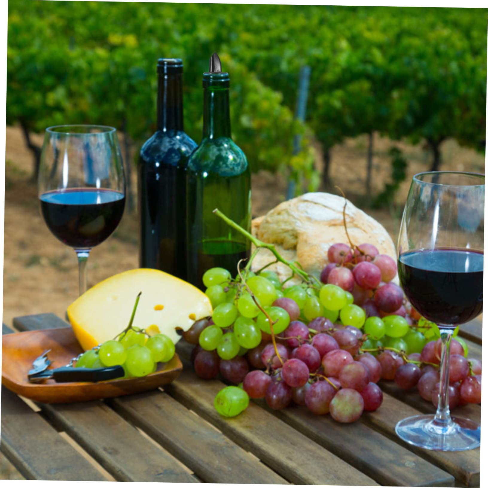 CIYODO 12 Pcs Wine Pourer Spout Bottle Pourer for Bar Beverage Dispenser Drinks Dispenser Cocktail Pourers Wine Dispenser Dispenser Drink Dispenser Vinegar Abs Black