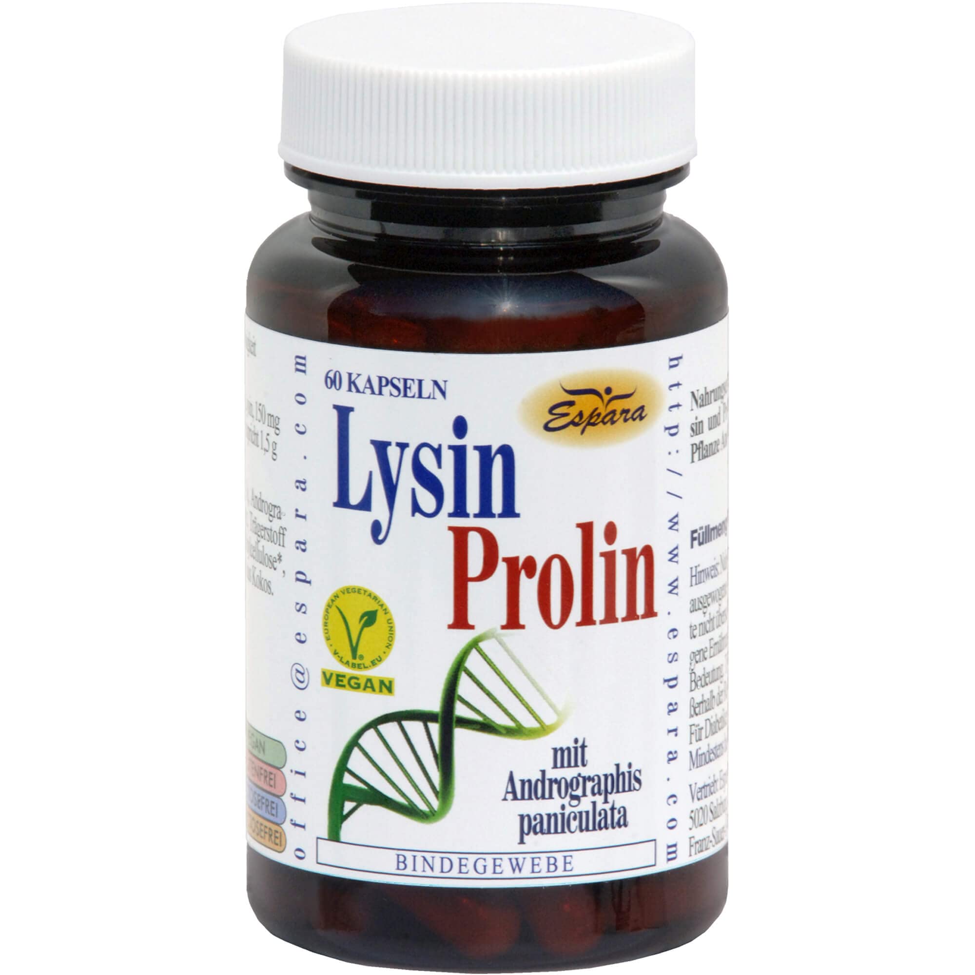 Lysin-Prolin mit Andrographis paniculata Kapseln, 60 St. Kapseln