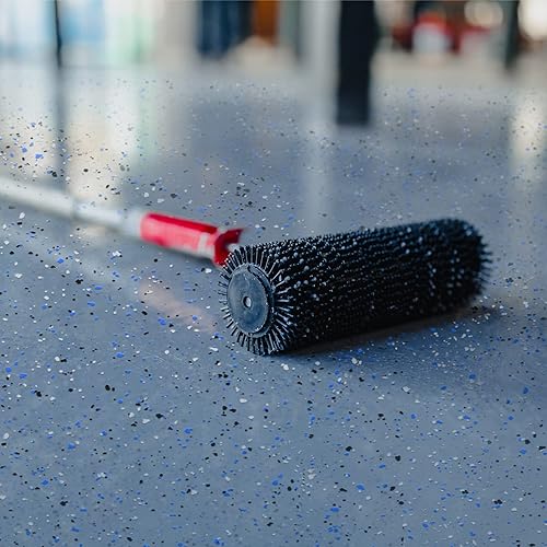 Miniatura 6 de Kit de epoxi decorativo de 19.8 lbs 20 libras para suelos de garaje, mezcla de escamas de pintura de hormigón, revestimientos de suelo para pisos de