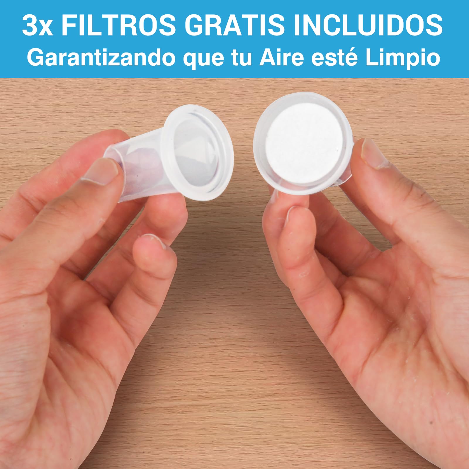 Tilcare Dispositivo de Eliminación de Moco y Expansor de Pulmón Respiratorio - Ayuda de Terapia de Ejercicio y Limpieza - Gran Tratamiento para EPOC, Asma, Fibrosis Quística o Fumadores