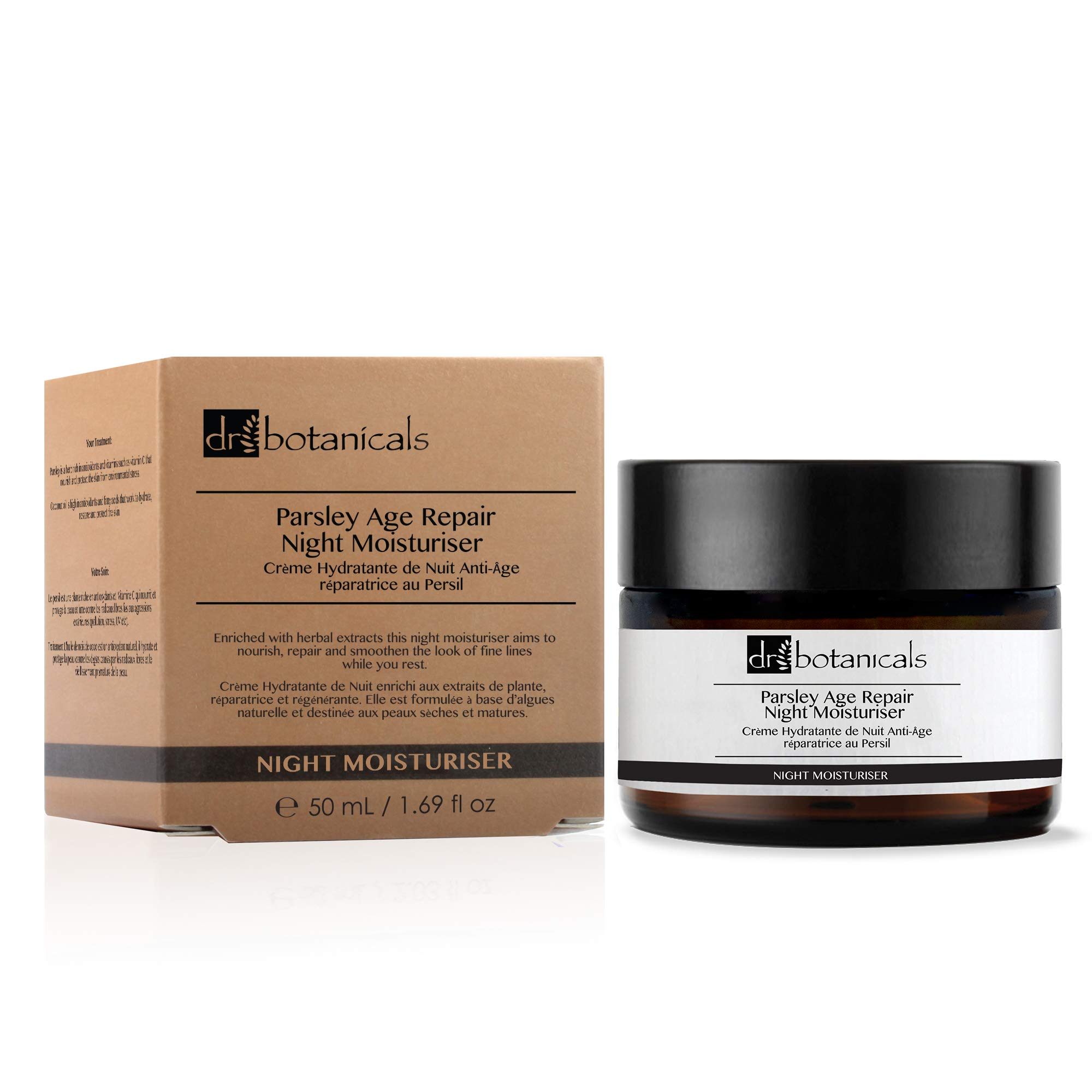 Dr BotanicalsParsley Age Repair Night Moisturiser 1.69 Fl Oz (DB109)