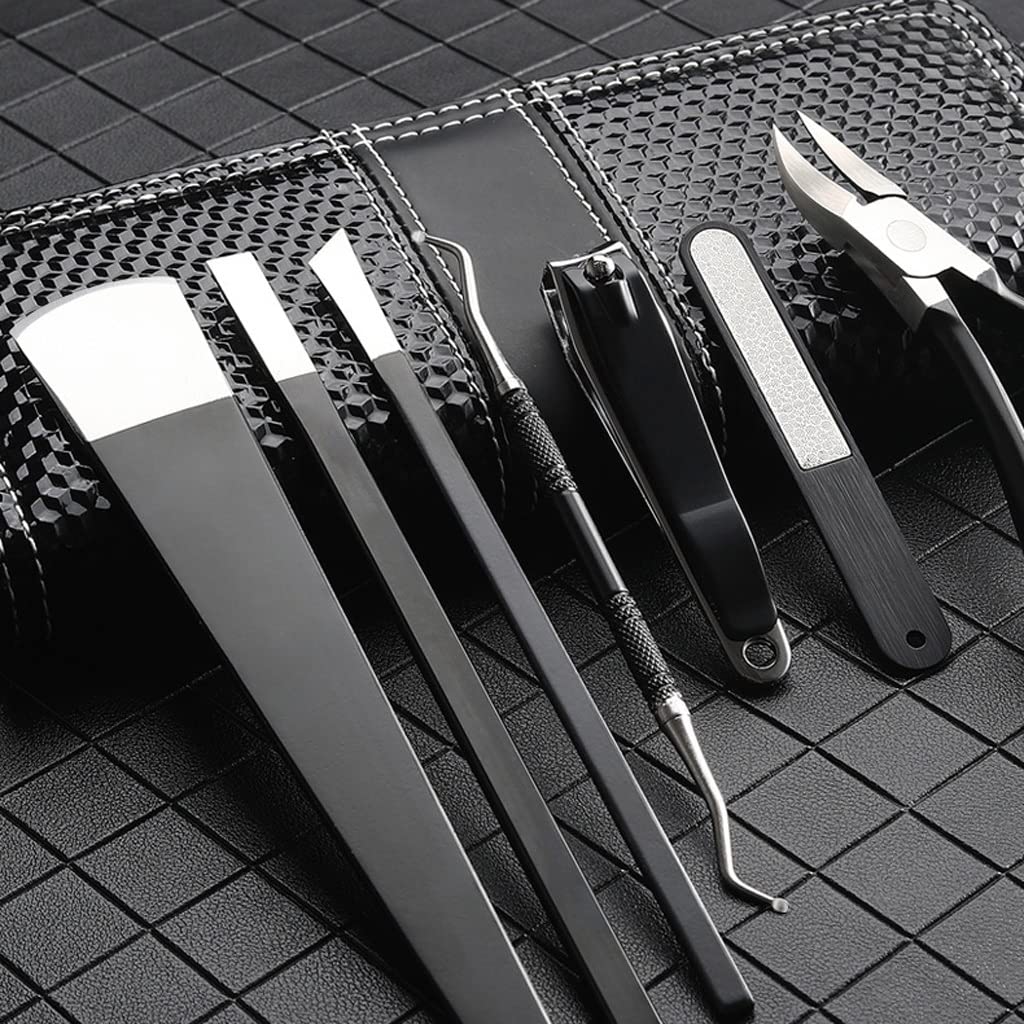 Manicure Set Professional Pedicure 7 Sets Toenail Care Set Nail Clippers Manicure Pedicure Kit Stainless Steel Pedicure Pliers Travel Sets Manicure Nail Clippers Kit (Size : 7 Pieces)