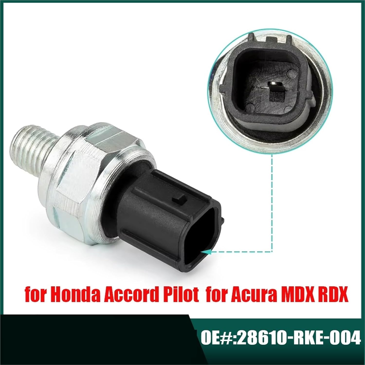 Transmission 3Rd Gear Oil Pressure Switch Sensor 28610Ray013 for Honda Accord Pilot for Acura Mdx RDX Oil Switch