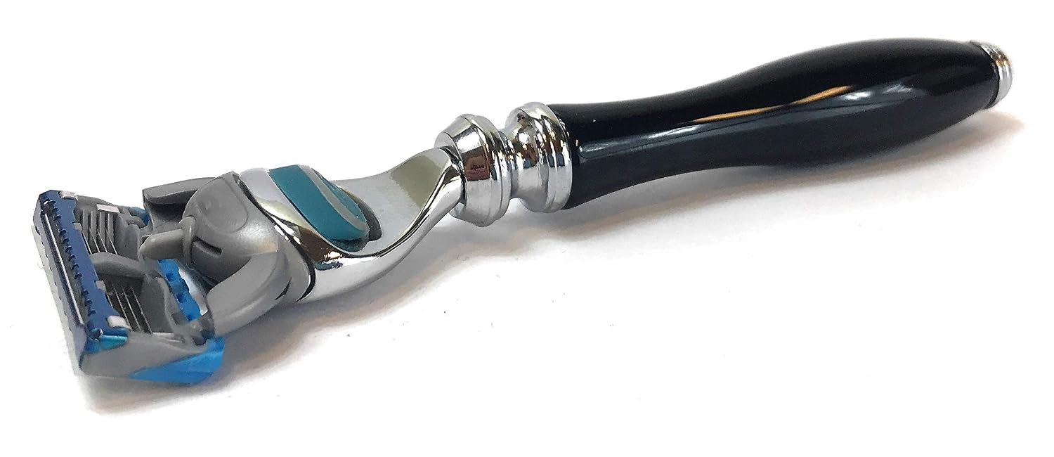 G.B.S 5 Blade Technology Style Precision Razor, Onyx