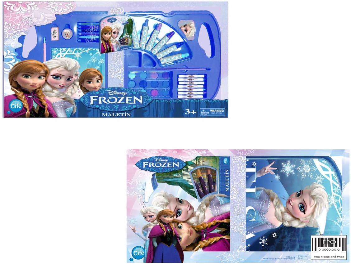 Disney La Reine des neiges – Malette de Dessin holographique 61 pièces