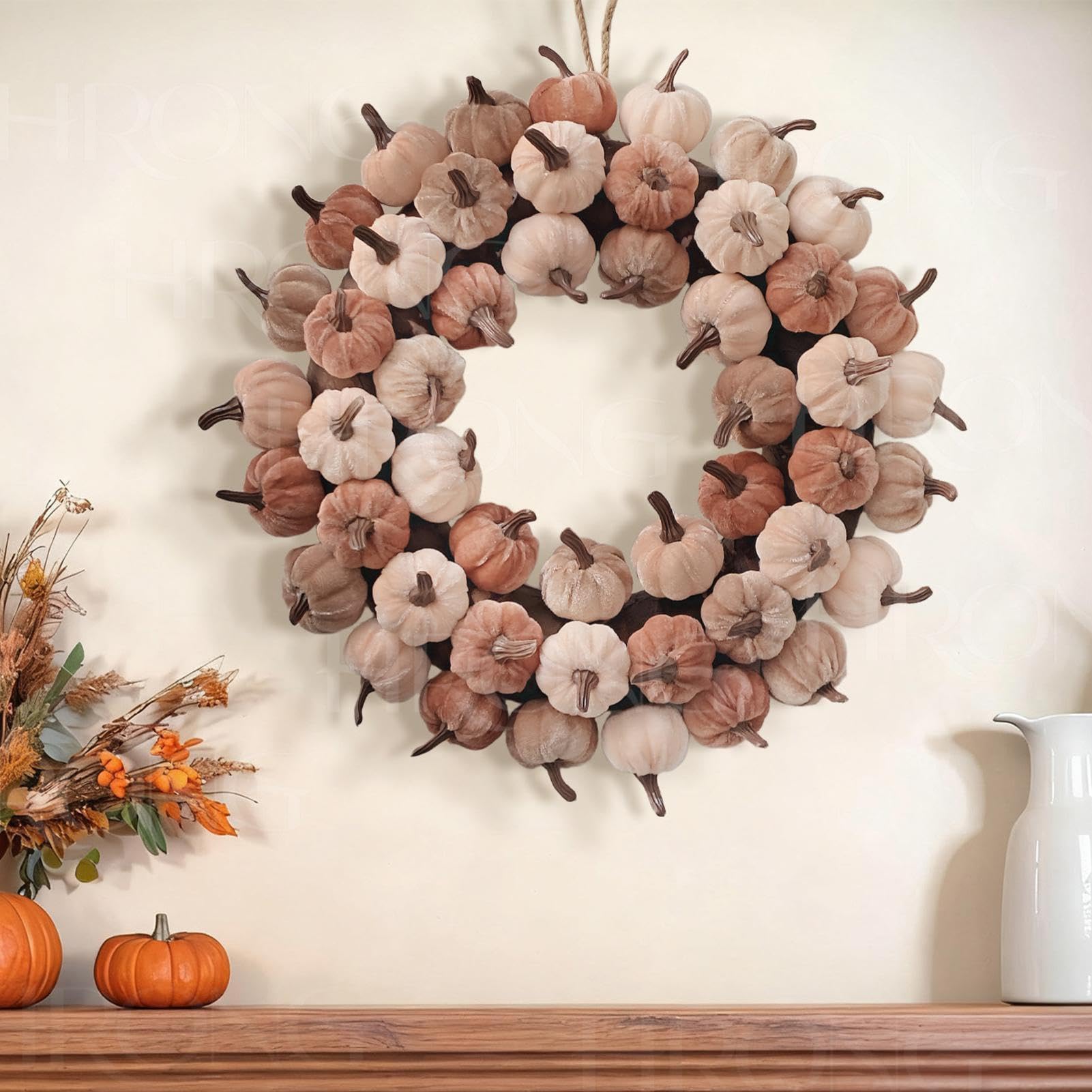 Ghirlande Autunnali 45 Cm Decorazione Realistica Del Raccolto Rustico Per