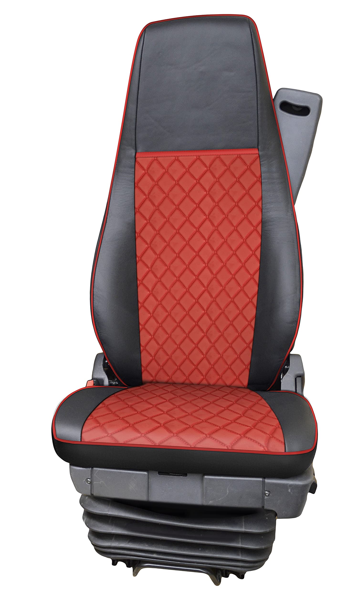 LKW Coprisedili Eco-Pelle 1+1 Per Camion SCANIA R Rosso