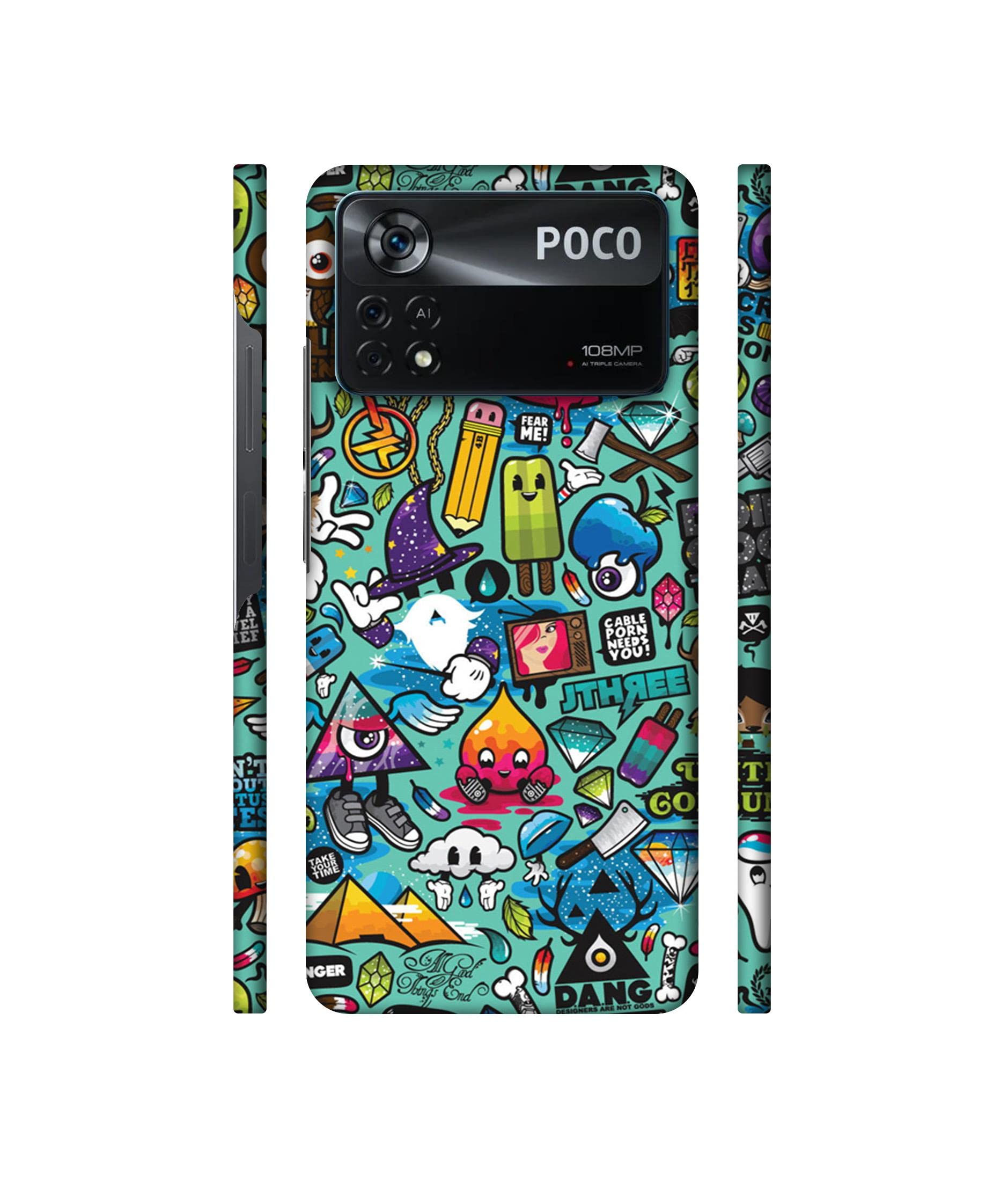 Casotec Basic Case for Mi Poco X4 Pro 5G (Plastic_Multicolor) (B09XKHWD7S) Amazon Price History, Amazon Price Tracker