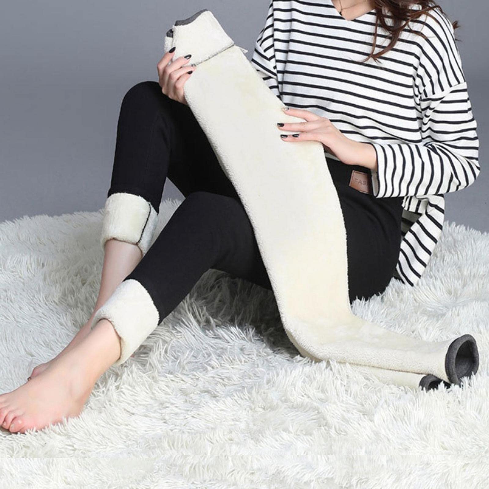 apirily APIRILY® Women Fleece Lined Warm Leggings Thick Tights Winter Warm Heating Pants XL | Sporting Goods | Fitness, Running & Yoga | Clothing & Accessories | Women's Clothing-picture-23