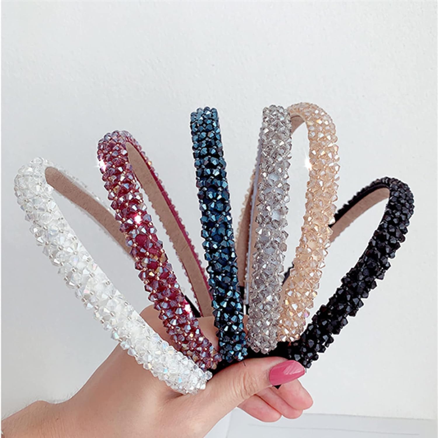 Crystal Rhinestone Headbands Shiny Non-Slip Beaded Hairband Bling Bling Hair Bands Hair Accessories for Women Girls, Pack of 3 Pcs (B0CNRZ9ZQV) Amazon Price History, Amazon Price Tracker