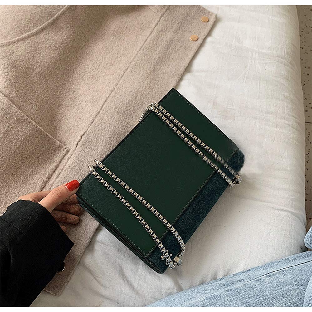 Bolsos de Hombro para Mujer Exfoliante de hombro Bolsos cuero Crossbody las mujeres del monedero mini bolsa la cadena bolsas mensajero bolso