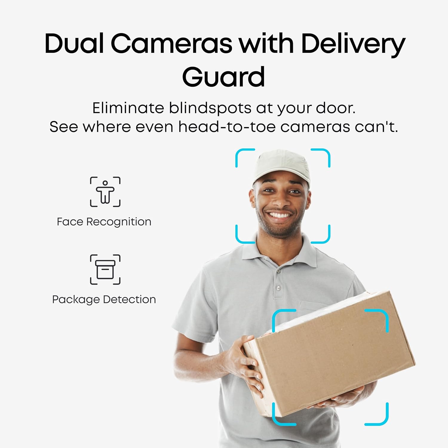 eufy Security Video Doorbell E340, Dual Cameras, 2K FHD, 8GB Local Storage photo 2