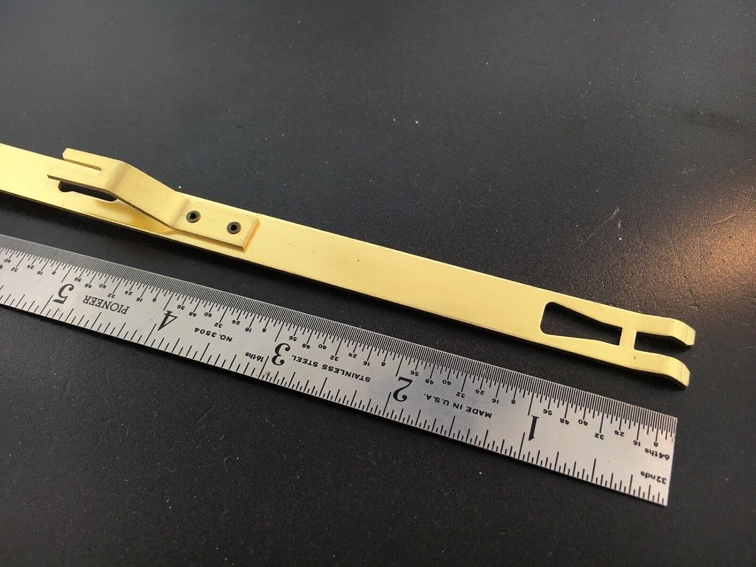Generic Tools and Replacement for Clock. Grandfather Clock Movement Pendulum Leader Hanger 7” Length
