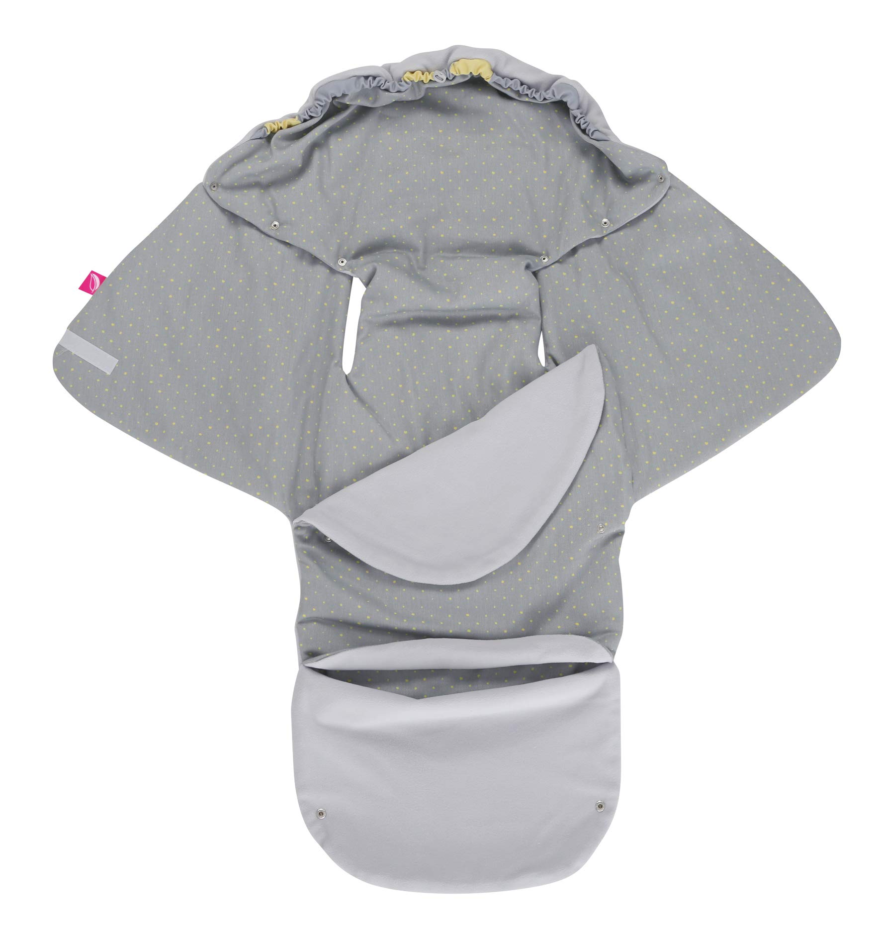 Baby Softshell Einschlagdecke für Babyschale, Autositz, Maxi-Cosi, Römer und andere Marken, ideal für Kinderwagen, Fahrradanhänger, Buggy
