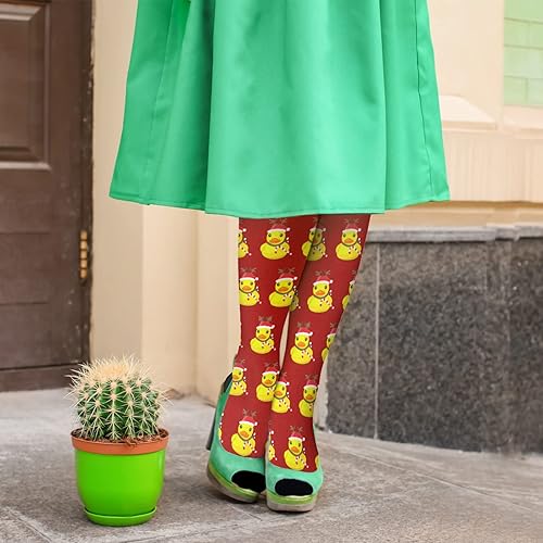Miniatura 5 de devor Boot Socks Mid Calf Sock Women Long Thigh High Sock Trendy Cute Christmas Duck Sock