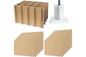 2 Glass Divider Kits | Kitchen Glassware Packing & Shipping Dividers