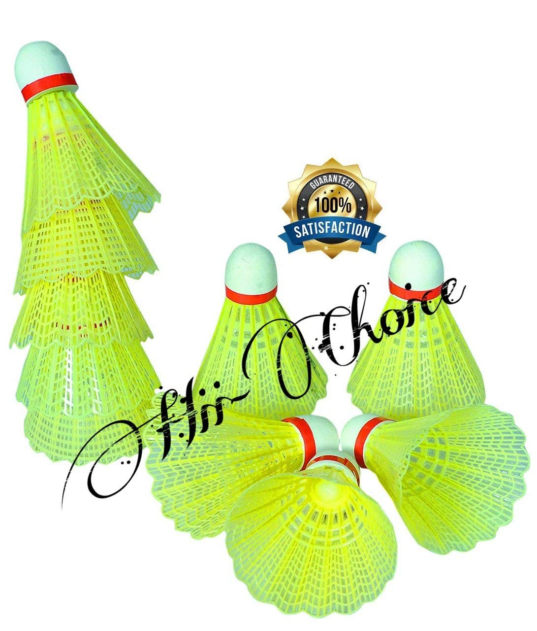 Hii-Choice NCR Export Sports Nylon Badminton Shuttlecock (Standard) - Pack of 10-image-43