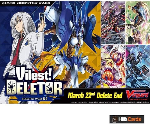 Miniatura 1 de Cardfight Vanguard VGE-V-BT04-EN V-Vilest Delector Booster - Caja expositora de 16 paquetes