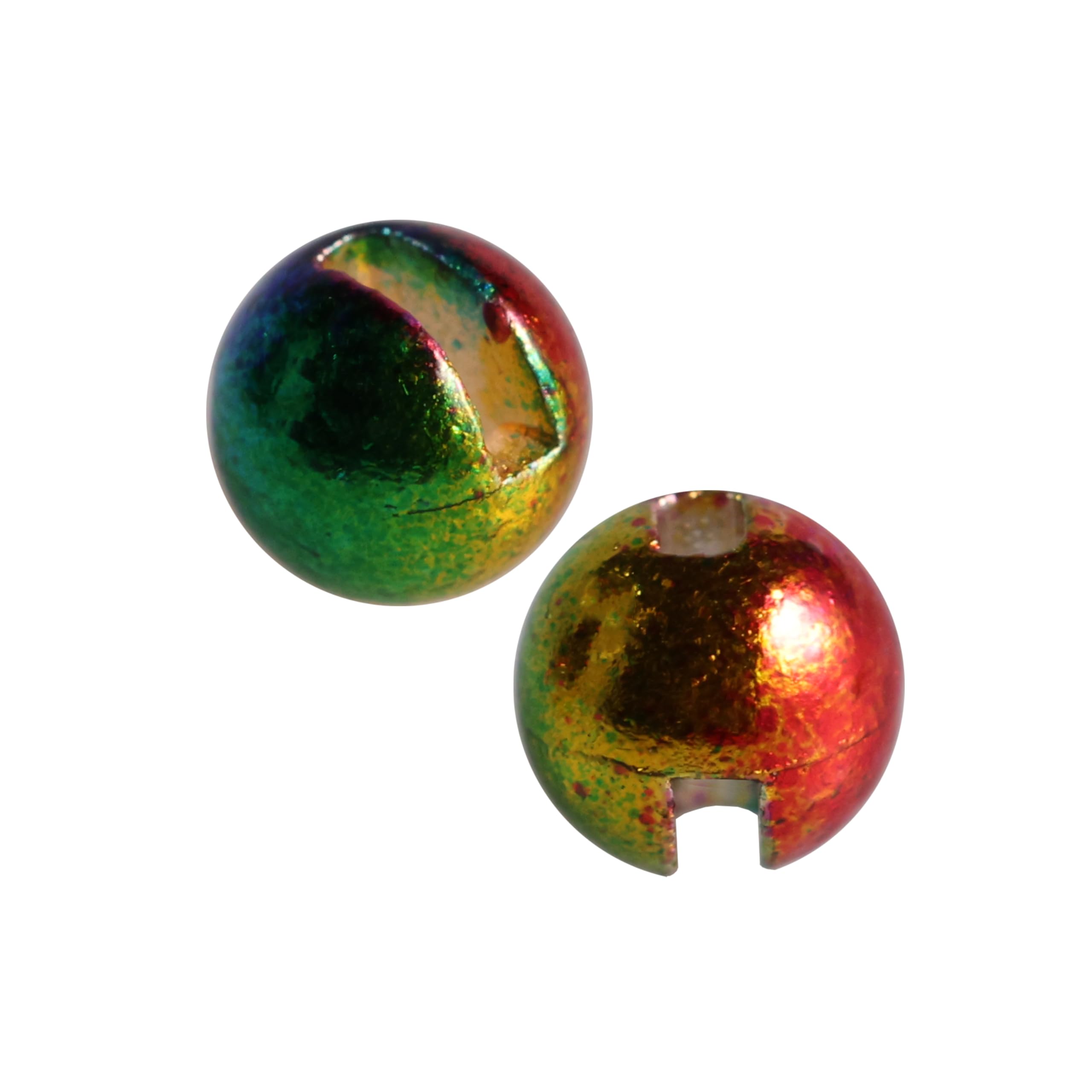 35 Colors 2.0-6.4mm Slotted Tungsten Beads for Fly Tying