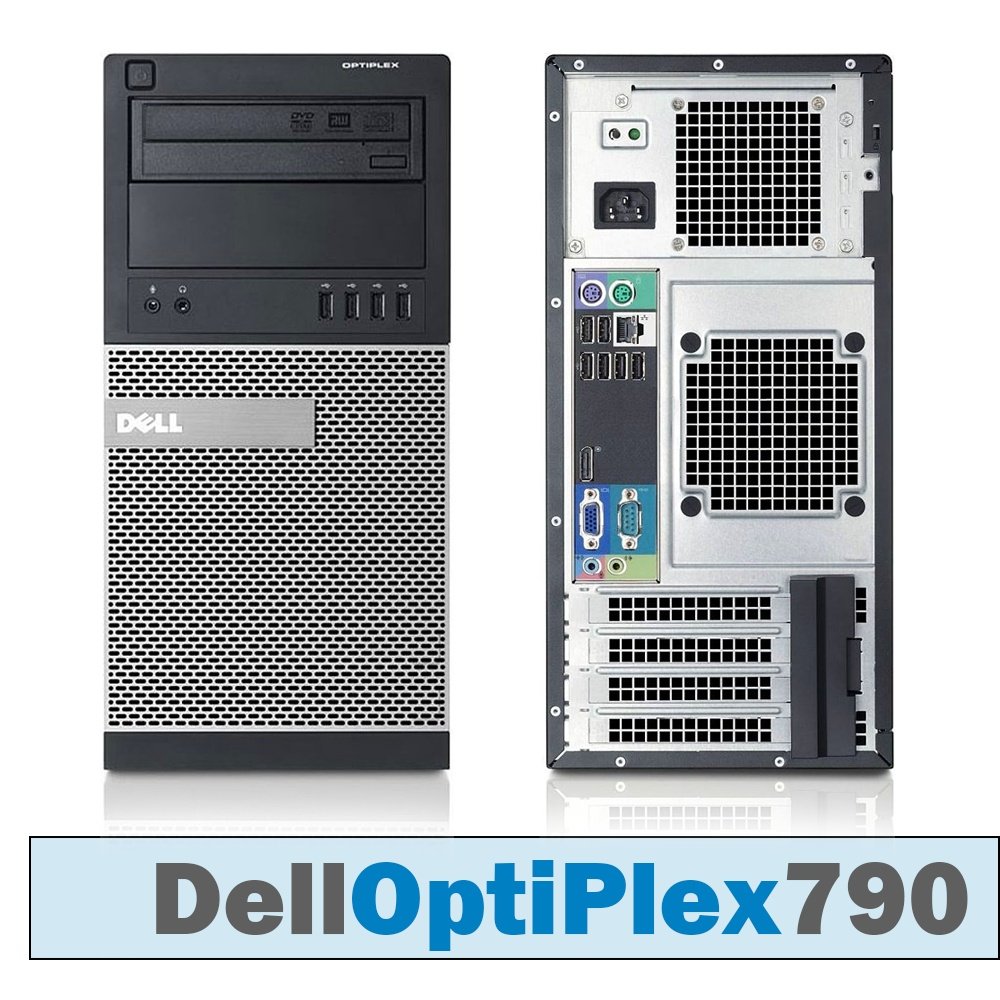 Amazon.com: Dell OptiPlex 790 MT/Core i7-2600 @ 3.4 GHz/8GB DDR3