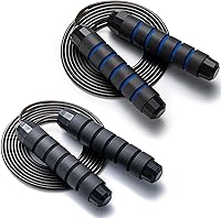 Vista 12 de BOOMIBOO Cuerda de Saltar, Cuerdas de Saltar Ajustables, Cuerda de Saltar Sin Enredos de Velocidad Rápida con Rodamientos de Bolas para Mujeres