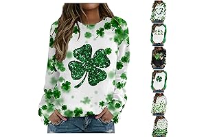 Cheerful Clover Cheerleader Outfit