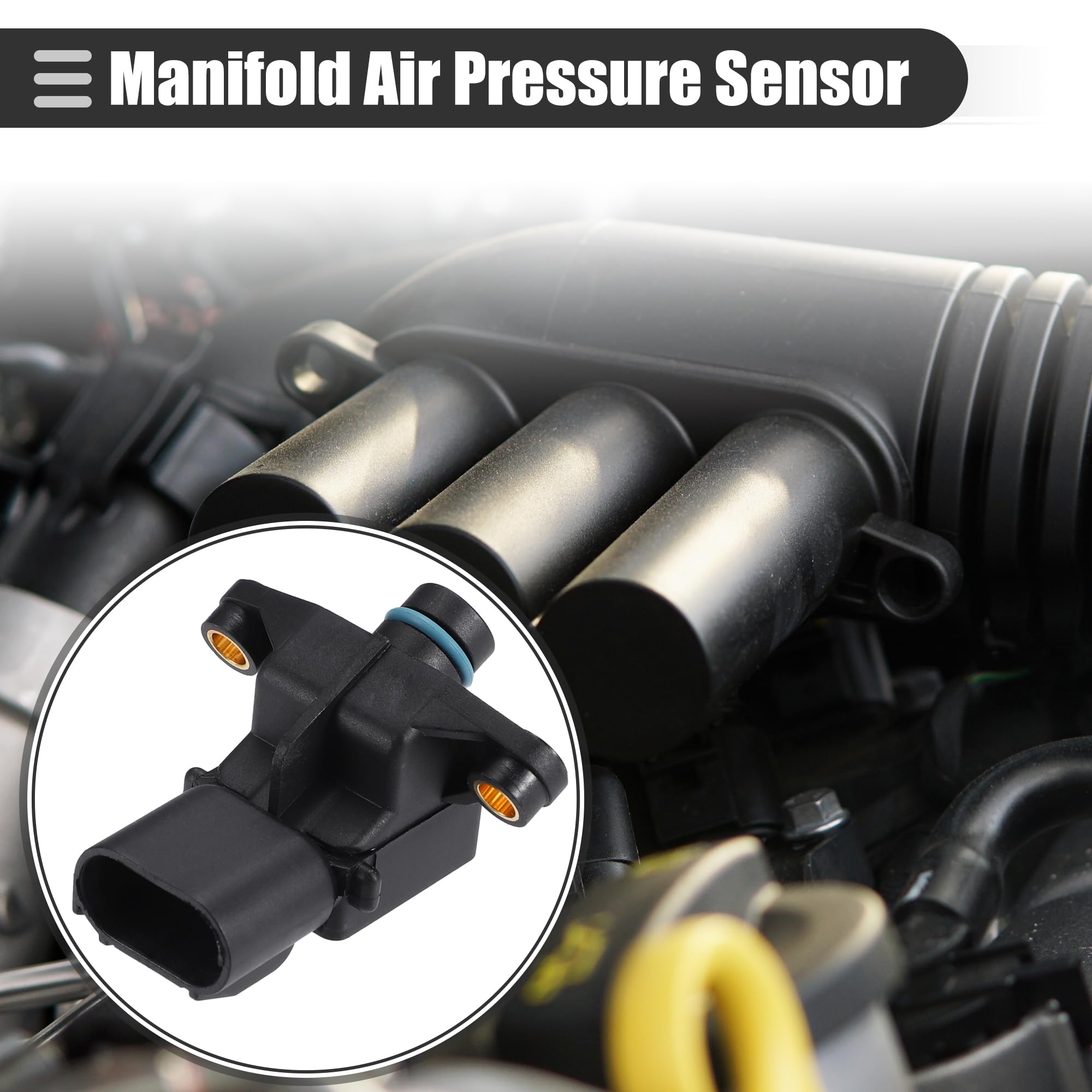 X AUTOHAUX Auto Parts Car Manifold Intake Air Absolute Pressure MAP