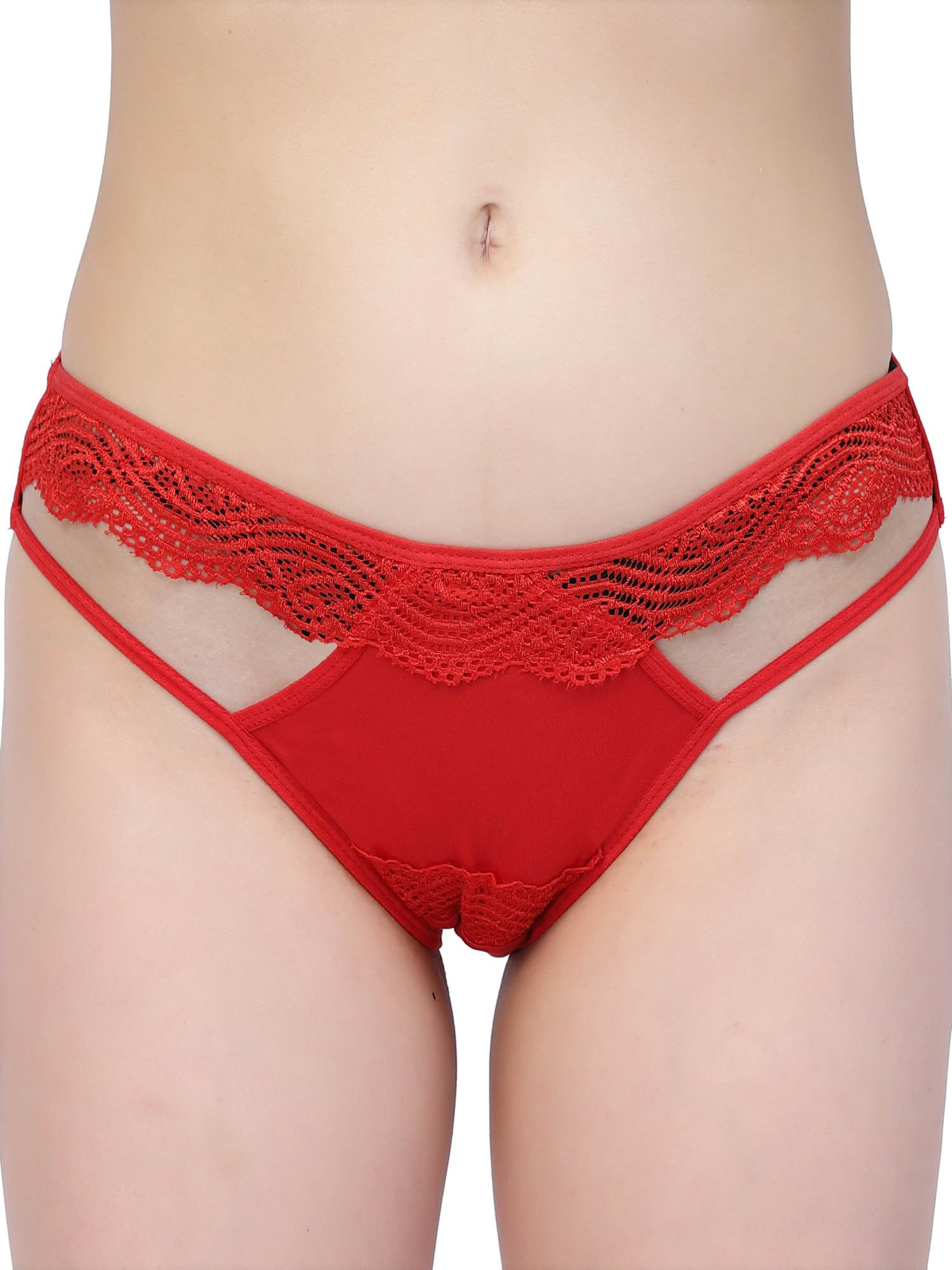 cukoo Lacy Red Bikini Panty-picture-33