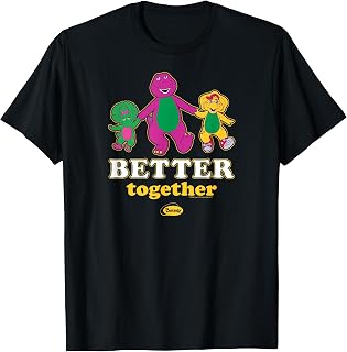 Barney - Baby Bop and BJ Better Together Trio Holding Hands T-Shirt