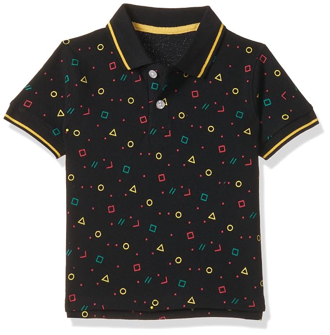 T2F Boy's Cotton Regular Fit T-Shirt