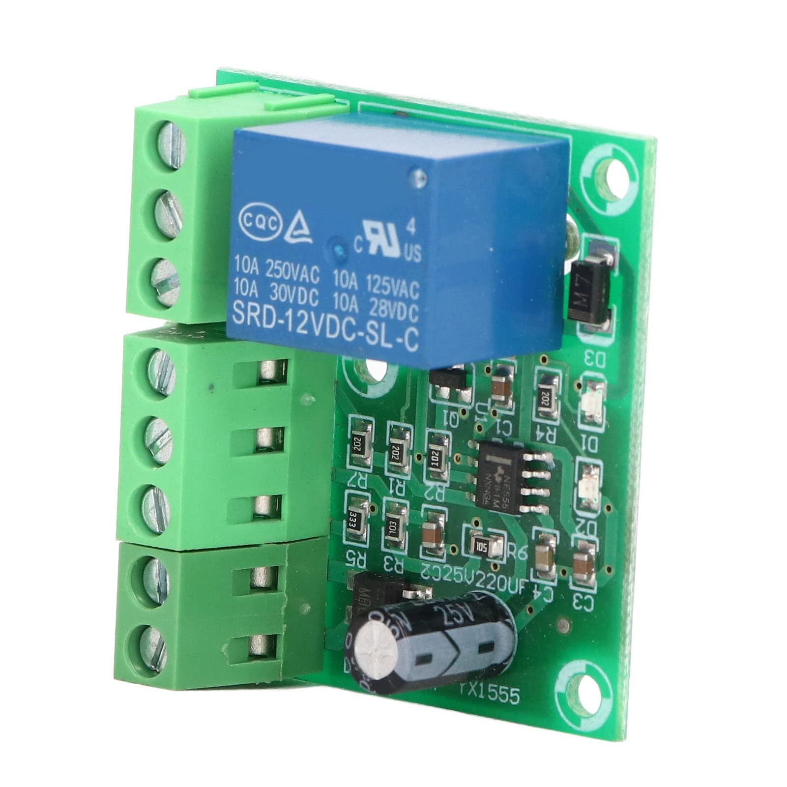 2Pcs Liquid, Level Controller Sensor Module Water e Detection Sensors Drainage Control Circuit Board 12V Relay Switch e (12V)