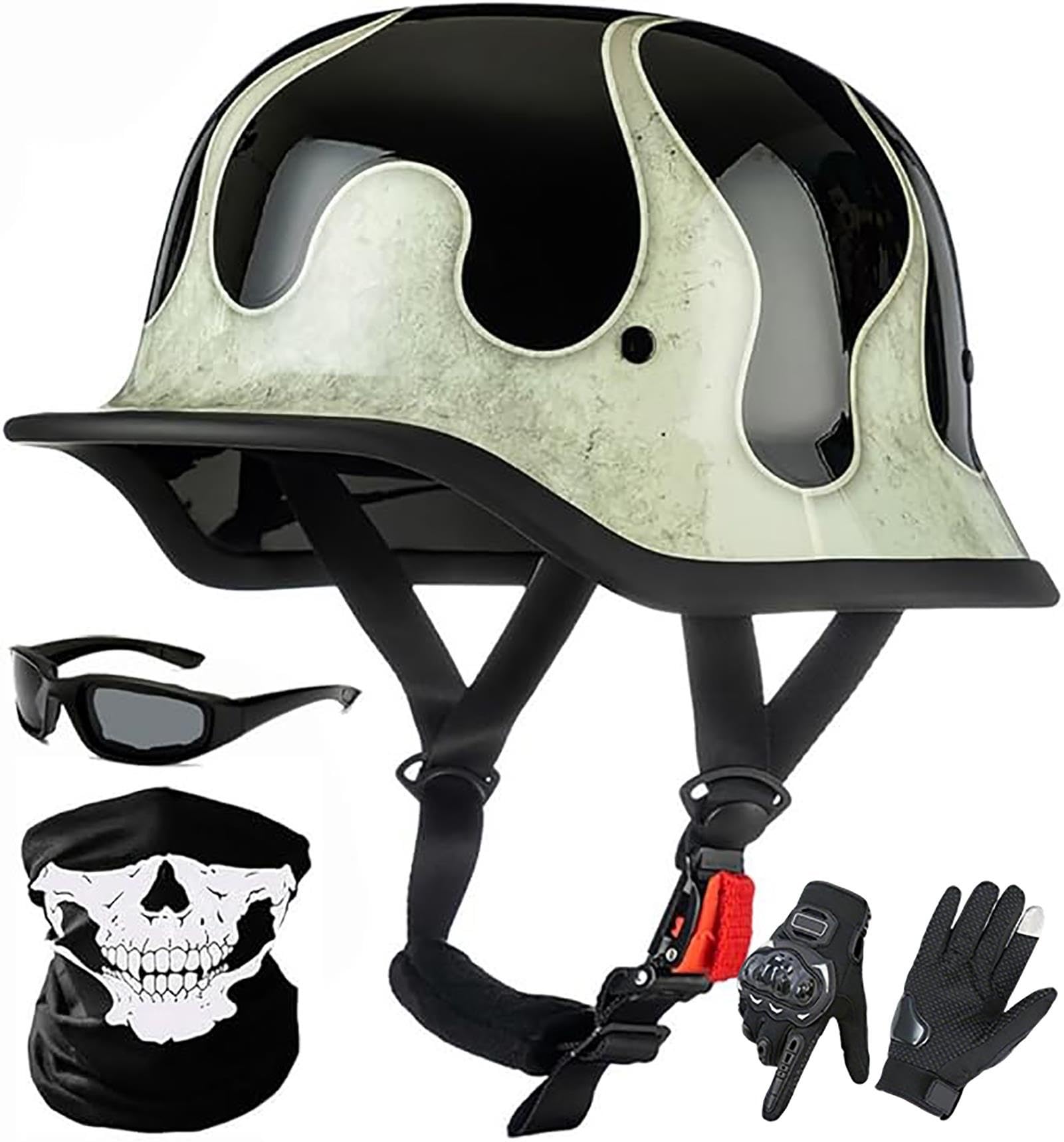 Kask Motocyklowy W Stylu Niemieckim, Homologacja ECE 22.06