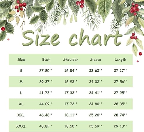Miniatura 5 de Camisas de manga larga para mujer, lindo estampado de copos de nieve de Navidad, con solapa asimétrica, botón de solapa, camiseta de fiesta de